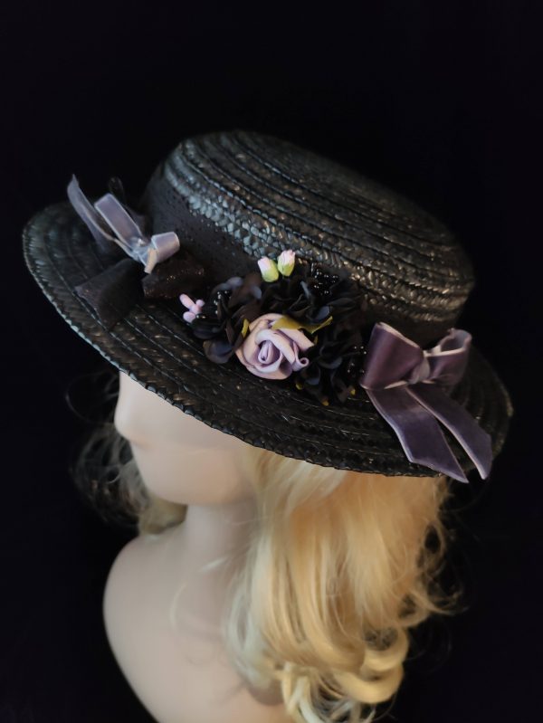 Little Dark Violet Hat - Image 2